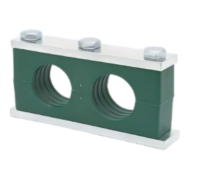 heavy duty double pp pipe clamp