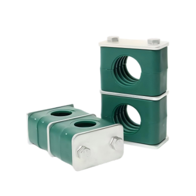 About Us light duty double pp pipe clamp