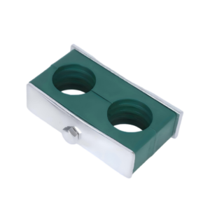 light duty double pp pipe clamp