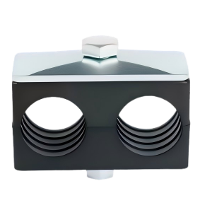 light duty double pa pipe clamp